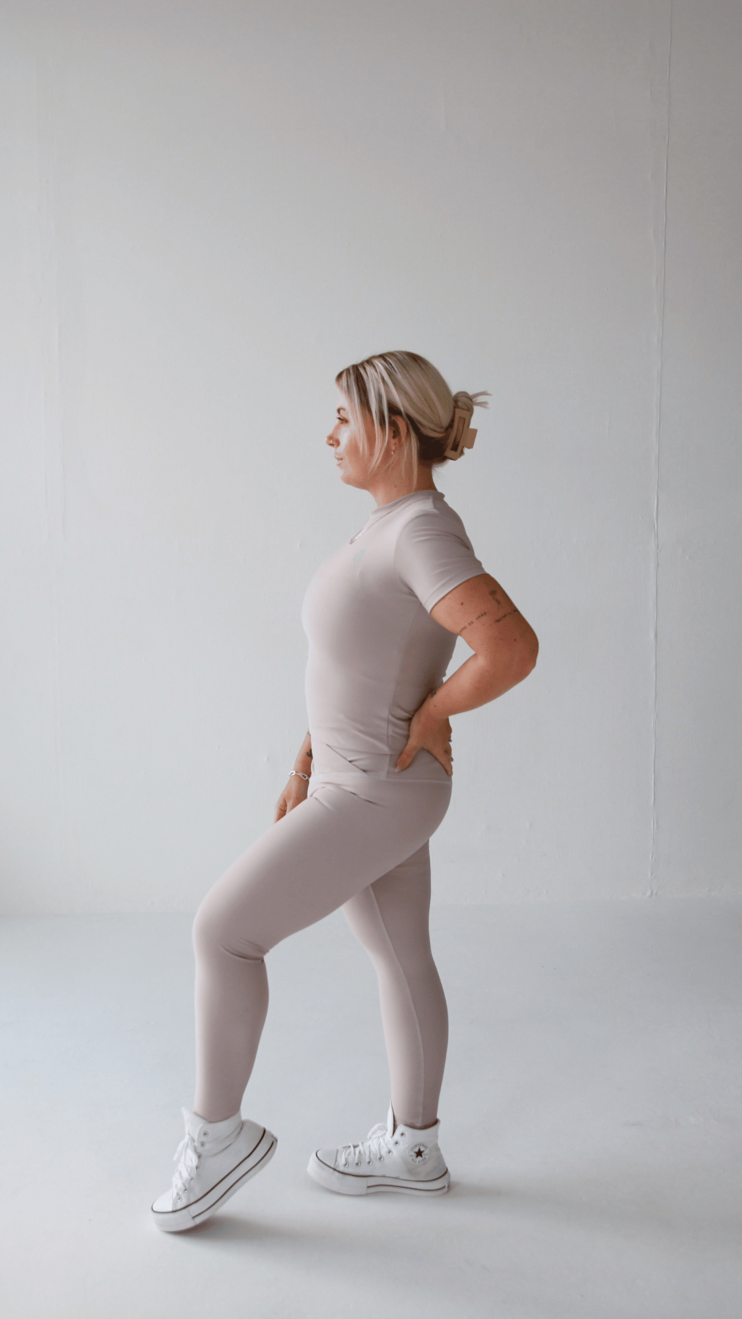EVERYDAY WRAP 7/8 LEGGINGS, KOPI
