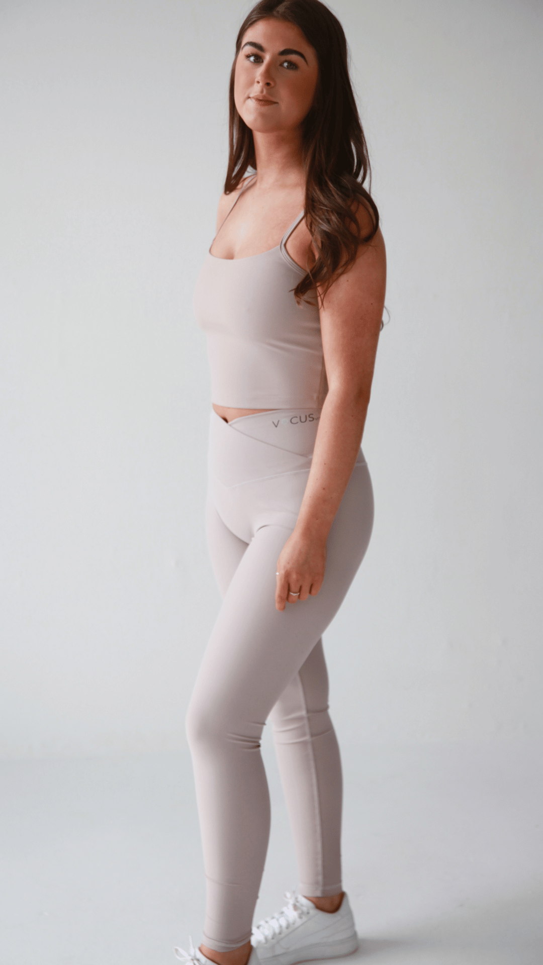 EVERYDAY WRAP FULL LENGTH LEGGINGS, KOPI
