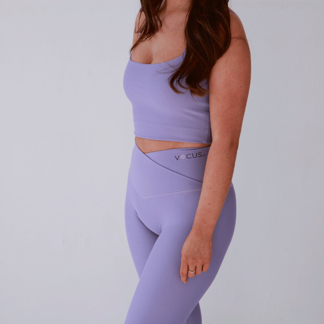 EVERYDAY WRAP FULL LENGTH LEGGINGS, THISTLE
