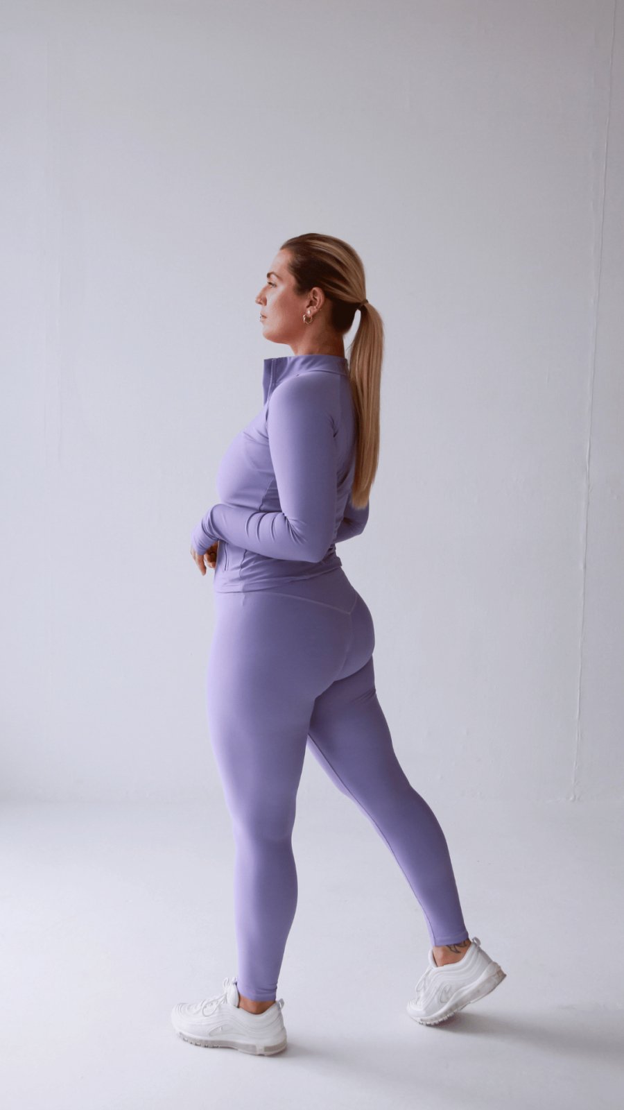 EVERYDAY WRAP FULL LENGTH LEGGINGS, THISTLE