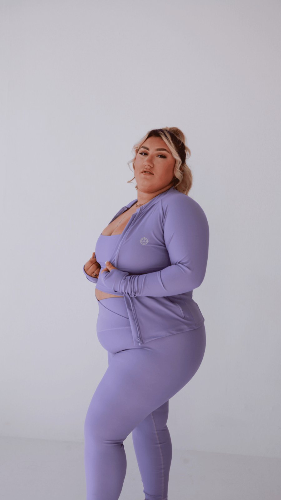 EVERYDAY SCULPT ZIP, THISTLE