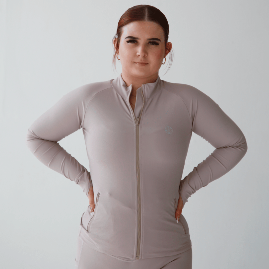 Longsleeve Zip Up Jacket, Sustainable Women's Activewear, UK & Ireland, Vocus Vit