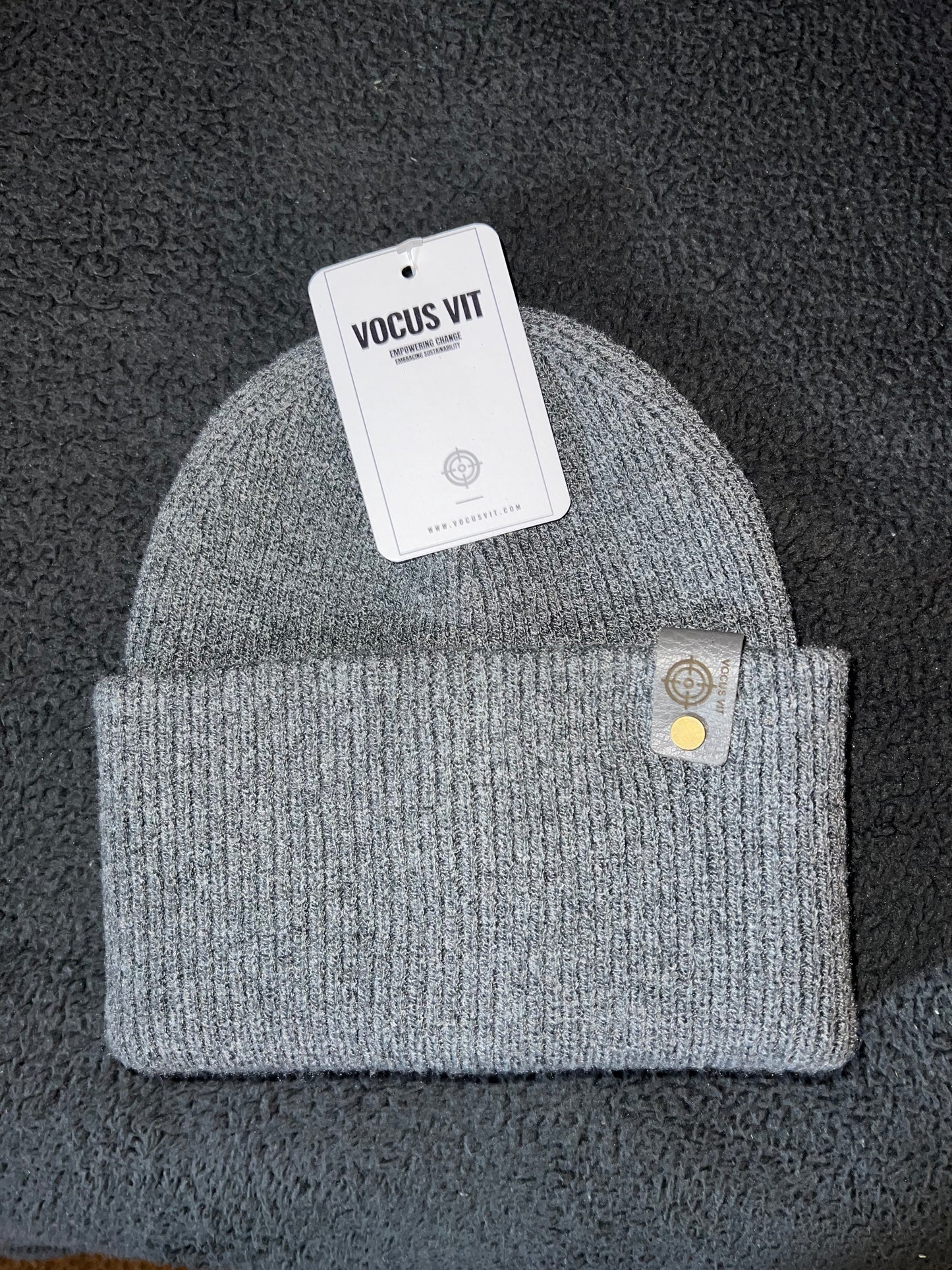 UNISEX BEANIE, GREY