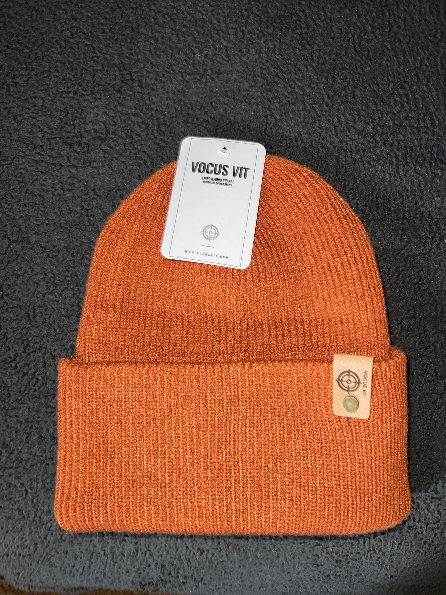 UNISEX BEANIE, PUMPKIN